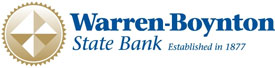 Warren State Bank. Established in 1877.